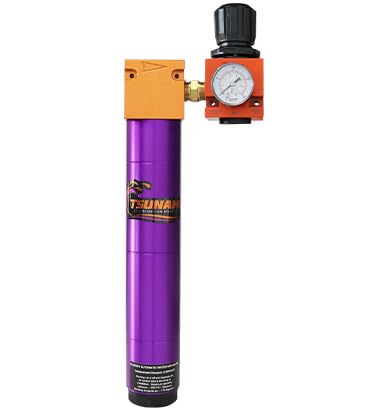 120 CFM, Tsunami 1" NPT Industrial Combination Water Separator Particulate Filter & Air Pressure Regulator
