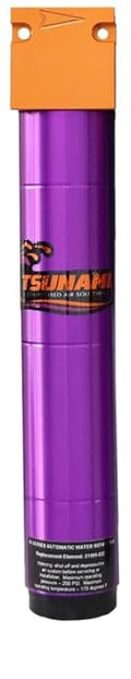 50 CFM, Tsunami 1/2" NPT Industrial Water Separator Particulate Filter, Removes Water, Moisture, Debris from Compressed Air Lines