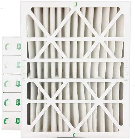 Glasfloss ZL 20x24x4 MERV 13 (FPR 10) 4" Inch Air Filters for AC and Furnace. Case of 6. Actual Size: 19-3/8 x 23-3/8 x 3-3/4
