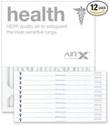 AIRx Filters 20x20x2 Air Filter MERV 13 Pleated HVAC AC Furnace Air Filter, Health 12-Pack, Made in the USA