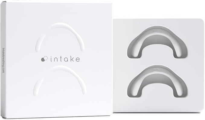 Intake Breathing Extra Intake Bands (Pack of 2), Extra-Small (S1), Matte White. (Tabs NOT Included)