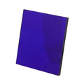 Zerodeko Cobalt Glass Sheet Experiment Device Chemistry Filter Glass Plate School Lab Tool