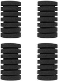 UPETTOOLS Aquarium Biochemical Sponge Filter Ultra Quiet Aquarium Air Pump Bio Sponge Fish Tank Foam Filter Comes with 4/2 Sponges 4/2of Bio Ceramic Media Balls