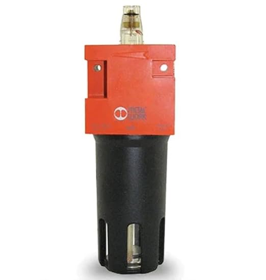 120 CFM, Tsunami 3/4" NPT Industrial Combination Water Separator Particulate Filter, Air Pressure Regulator & Lubricator Oiler