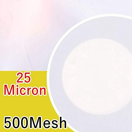 Fine Filter Mesh Nylon Fabric, Recycling Screens for Kitchen Filtration Food Wine 80-500 Mesh(250mesh 58micron,1x5 meter)
