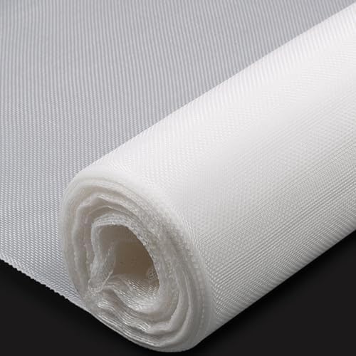 1pc Nylon Screen Mesh Roll - 1M x 10M Fine Mesh Fabric, 80 Mesh for Crafting, Filtering, DIY Projects, Durable and Versatile Netting for Home and Garden Use
