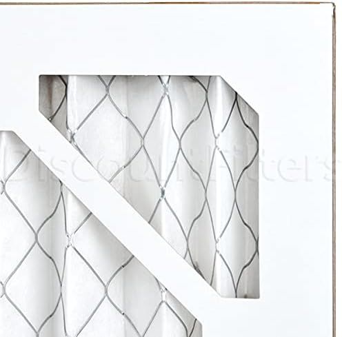 AIRx DUST 20x20x1 MERV 8 Pleated Air Filter - Made in the USA - Box of 6