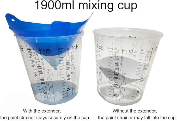 Paint Strainer Dispenser Kit System with Small Strainers 350pcs and Large Strainers 180pcs