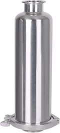 DERNORD 2 Inch Tri-Clamp Filter - SS304 Sanitary Fittings Inline Straight Strainer with 60 Mesh Stainless Screen
