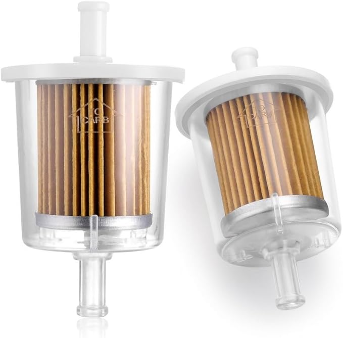 FUEL FILTER INDUSTRIAL HIGH PERFORMANCE UNIVERSAL INLINE GAS FILTER 5/16" 10 Pack