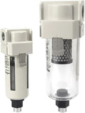 Vacuum Water Droplet Separator Pipeline Filter AMJ AMJ3000-03B AMJ4000-04B-C 1Pcs(AMJ4000-04B-C)
