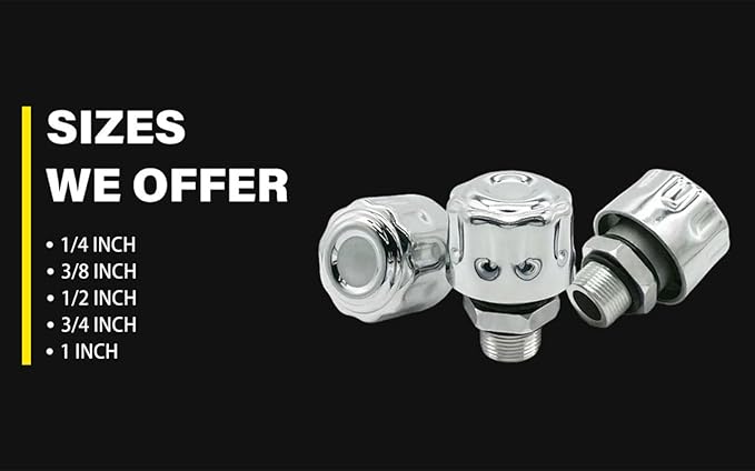 2-Pack 1" NPT Breather Caps with 40 Micron Filtration | Heavy-Duty Carbon Steel & Aluminum Alloy Hydraulic Vent Caps | For Gearboxes, Coolant Tanks, Excavators, Trucks