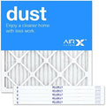 AIRx DUST 20x20x1 MERV 8 Pleated Air Filter - Made in the USA - Box of 6