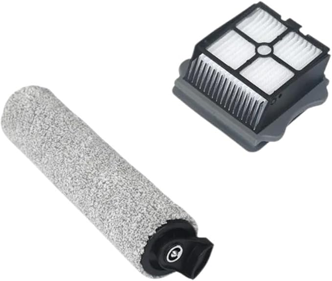 Hand-held Floor Scrubbers Roller Brush Hepa Filter Parts。Compatible For Tineco Floor One S3 / IFloor 3 。Wet Dry Vacuum Cleaner Replacement Spare (Color : Set E)