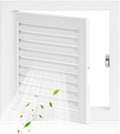 Decorative Return Air Grille Cover, Wall/Ceiling Vent Cover with Adjustable Design, Durables & Easy-to-Install for Home & Office, Cold Air Return Vent Cover(20x28in (51x71cm))