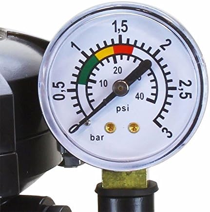 XtremepowerUS 19" Sand Filter with 1.5 Horsepower Above Ground Inground Swimming Pool Pump Media System 4500GPH, Grey/Black
