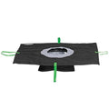 PIG Adjustable Frame Storm Drain Filter | Traffic Safe Sediment Filter | Inside The Drain Filter | for Storm Drains 24" - 37" W to 35" - 49" L | Rectangle | 12” Diameter | PMB30626