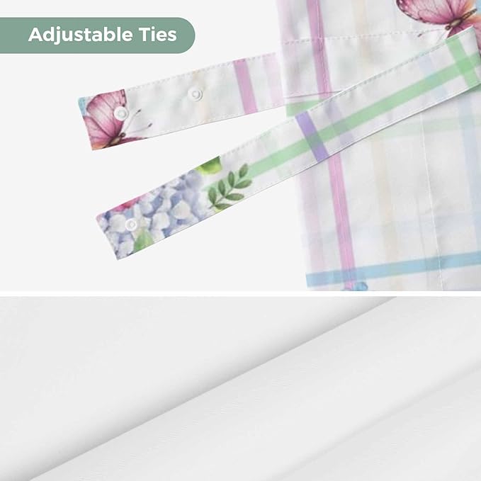 Spring Tie Up Valance Curtains for Windows, Kitchen Curtains Window Shades, Bicycles Botanical Leaves Rose Colorful Stripes Light Filtering Roman Curtain Valances for Bedroom/Bathroom/Cafe 42"x18"