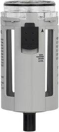 PneumaticPlus PPF-C Series Replacement Bowl Kit for Particulate(PPF Series) and Coalescing (PPFH Series) Air Filter (PPF4, Manual Drain)