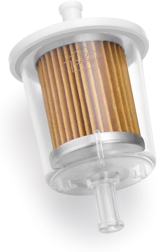 FUEL FILTER INDUSTRIAL HIGH PERFORMANCE UNIVERSAL INLINE GAS FILTER 5/16" 10 Pack