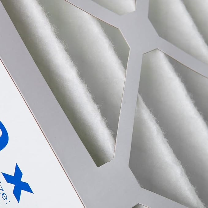 Nordic Pure 20x20x4 (Actual Size: 19 1/2 x 19 1/2 x 3 5/8) Pleated MERV 13 Air Filters 6 Pack