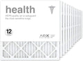 AIRx Filters 20x20x1 Air Filter MERV 13 Pleated HVAC AC Furnace Air Filter, Health 12-Pack, Made in the USA
