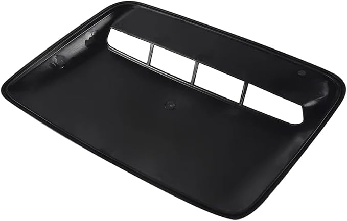 Universal Hood Vent Air Outlet Cover Compatible For Infiniti And Mazda Compatible For Tesla Hood Scoop Air Flow Intake Vent Cover