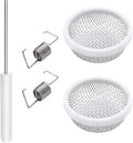 SVNR Stainless Steel Mesh Bug Screen for RV/Campers/Trailers - Furnace Vent Cover Screens - Included Installation Tool (2 Pack)