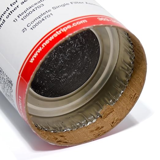 AeroVent Safe2Vent Replacement Filter Cartridge (Part #10004703) | (2 Filter Pack) | Easy-to-Install Carbon Filter for Aerosol Disposal Systems | Compliant in All 50 States | Made in USA