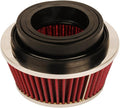 HIFROM 8161 Universal Clamp-On Air Filter Black Small Round Reverse Tapered fit 3 inch, 3 1/2 inch and 4 inch tubes