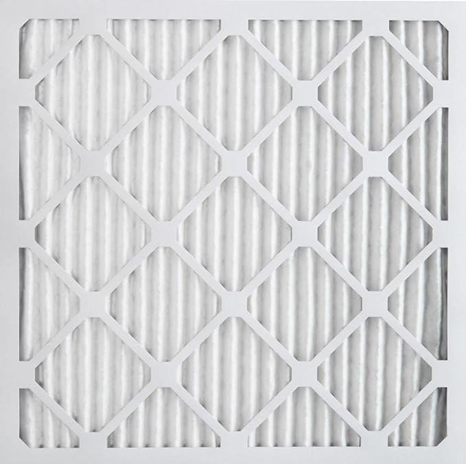 Nordic Pure 25x25x1 (24 1/2 x 24 1/2 x 3/4) Pleated MERV 12 Air Filters 6 Pack