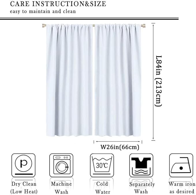Kids Agriculture Machine Window Curtains, Farm Equipment Tractors Transport Combines Rod Pocket Decorative Windows Curtain for Boys Children Teens Room Decor 52x84in (30% Blackout)