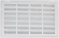 20"W x 12"H [Duct Opening Size] Steel Return Air Filter Grille - Removable Face/Door for 1 inch Filters -HVAC Vent Cover Grill - White [Outer Dimensions: 22 5/8"W X 14 5/8"H]