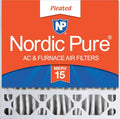 Nordic Pure 20x20x5 (Actual Size: 19 5/8 x 19 7/8 x 4 3/8) Honeywell/Lennox Replacement MERV 15 Air Filter 1 Pack