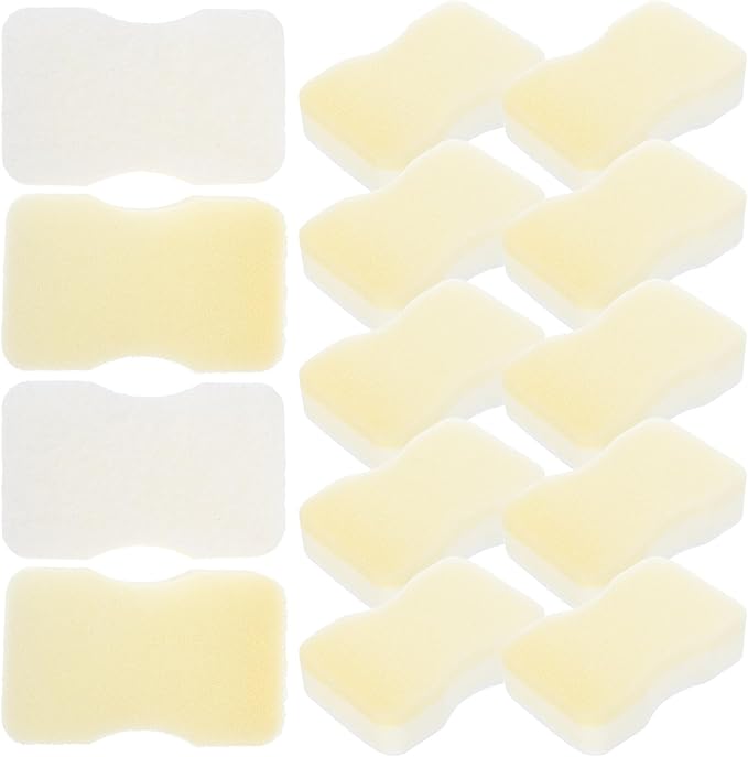 Didiseaon 15pcs Lampshade Cleaner Fabric Cleaning Sponges Reusable Dry Soot Sponge for Removing Dust and Pet Fur on Curtains and Lampshades Household Cleaning Tools