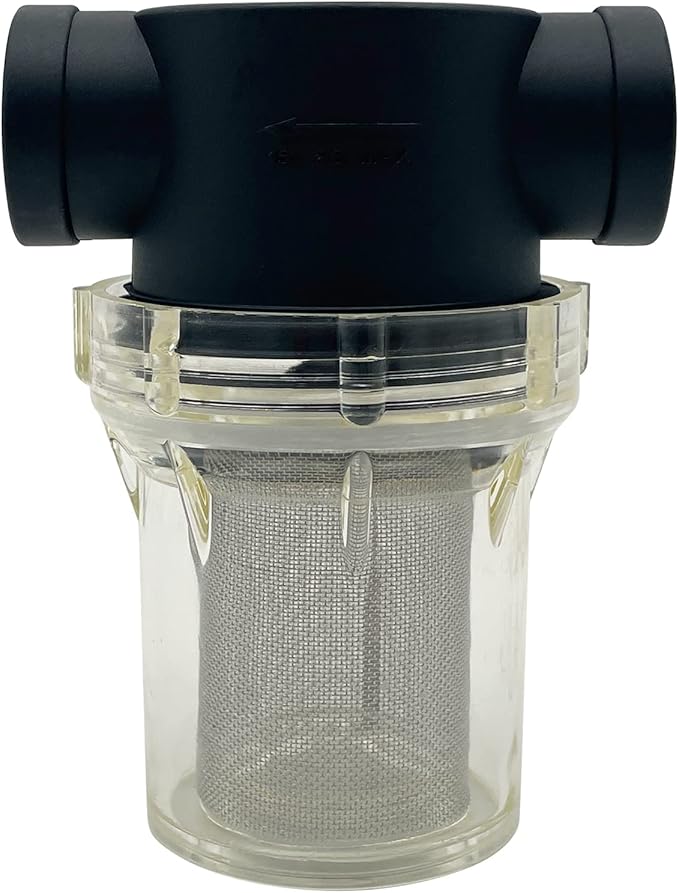 3/4" Female NPT in-Line Strainer with 40 mesh Stainless Steel Filter Screen