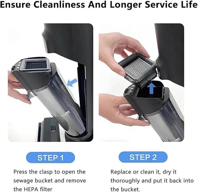 Compatible For TINECO 3.0 Spare Parts Floor Scrubber Roller Brush Filter Accessories Cordless Wet Dry Robot Vacuum Cleaner(H)