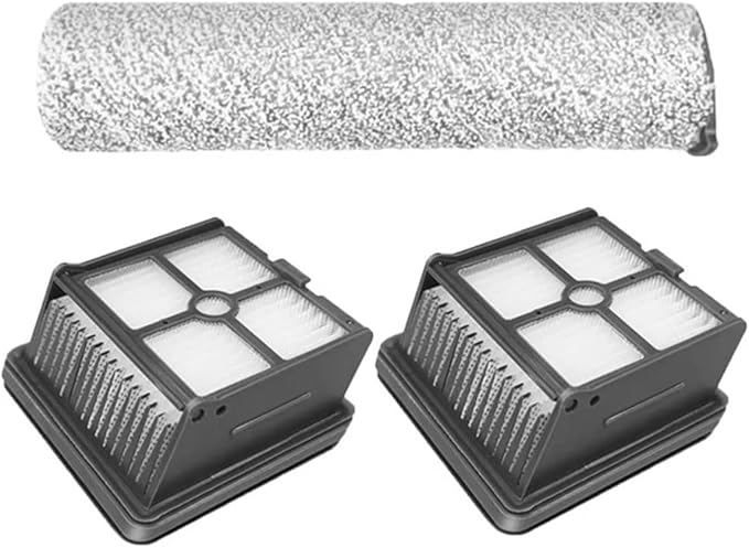 Hand-held Floor Scrubbers Roller Brush Hepa Filter Parts。Compatible For Tineco Floor One S3 / IFloor 3 。Wet Dry Vacuum Cleaner Replacement Spare (Color : Set E)