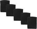 5 Pack VFF21 Foam Filters Fit for Vacmaster 2.5-5 Gallon Wet/Dry Vacs & Armor All 2.5 Gallon Vacs AA255, AA256, VOM205P 0901, 4 Gallon Vac VO408S 0901 - Replacement Filters