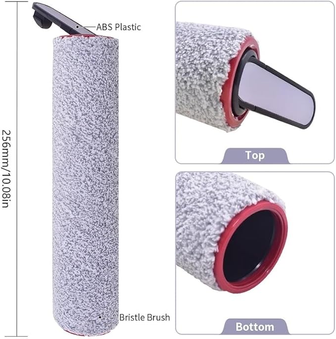 Scrubber Wiper Filter Soft Brush Wet and Dry Vacuum Cleaner Spare Part，Compatible for Dreame， M13 / H13 Accessories(FILTER-4PCS)