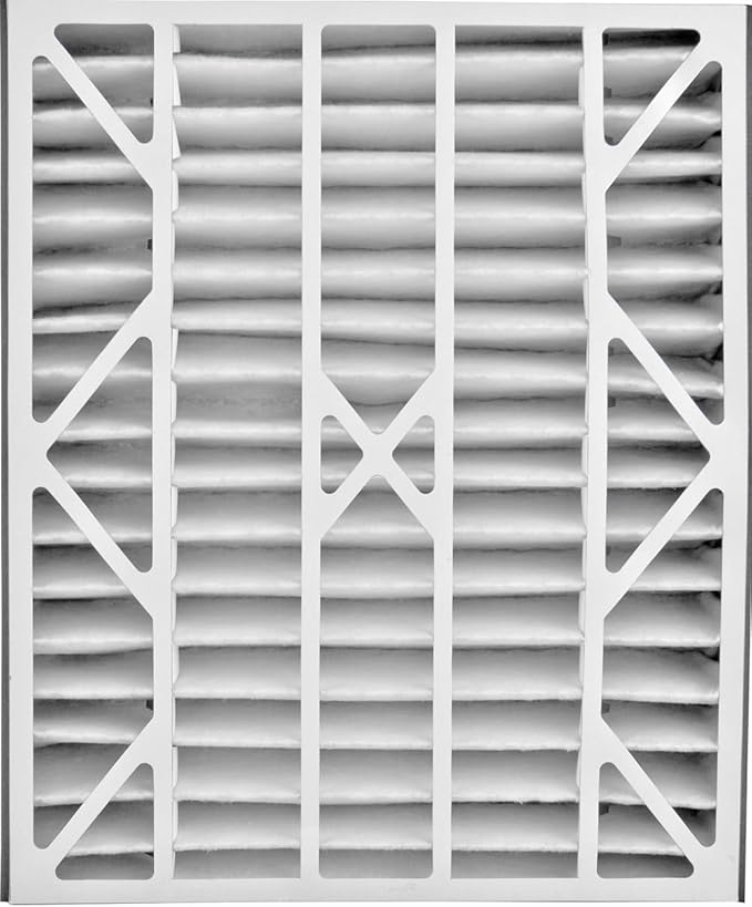 Nordic Pure 20x25x5 (Actual Size: 19 3/4 x 24 1/4 x 4 7/8) Air Bear Replacement 266649-102 MERV 15 Air Filters 2 Pack