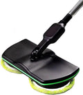 Spinning Cleaner Vacuum,Electric Mops for Floor Cleaning,Cordless Electric Mop,Floor Scrubber and Polisher Machine,Buffer Polisher for Home with Replacement Pad，Includes 8 PCS Cleaning Cloths