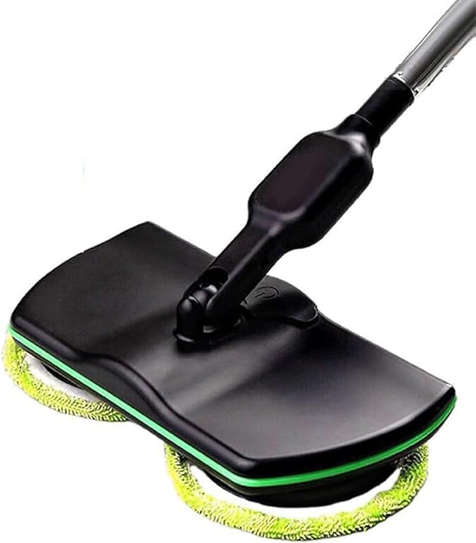 Spinning Cleaner Vacuum,Electric Mops for Floor Cleaning,Cordless Electric Mop,Floor Scrubber and Polisher Machine,Buffer Polisher for Home with Replacement Pad，Includes 8 PCS Cleaning Cloths