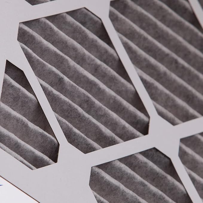 Nordic Pure 16x30x1 (Actual Size: 15 3/4 x 29 11/16 x 3/4) Furnace Air Filters MERV 8 Pleated Plus Carbon 3 Pack