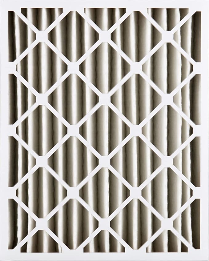 Nordic Pure 16x24x4 (Actual Size: 15 3/8 x 23 3/8 x 3 5/8) Pleated Air Filters MERV 13 Plus Carbon 6 Pack