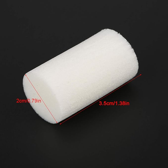 4500 Psi Compressor,Nebulizer Filters,Pump Filter Core, Good Performance 2 X 3.5cm / 0.79 X 1.38in Good Water Absorption High Pressure Pump Filter