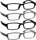 TruVision Readers Reading Glasses, Comfort Spring Hinges for Men and Women, 9501HP