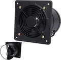 6 inch, High Speed Explosion-Proof Garage Ventilation Fan 6-10 Inch 220V Low Noise Metal Bathroom Exhaust Smoke Fan for Home Use, Greenhouse Easy to Store