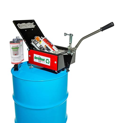 AeroVent 3X Maintenance Kit (Part# 10004734) | for AeroVent 3X Aerosol Can Disposal System | Includes Safe2Vent Filters & Spark Resistant Puncture Points | Made in USA