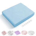 MelodySusie 200 Sheets Nail Dust Collector Filter Paper, Disposable Dust Vacuum Filter with 6pcs Sticky Back Hook for Most Nail Dust Fan Extractor Machine, Nail Tech Supplies for Salon & Home